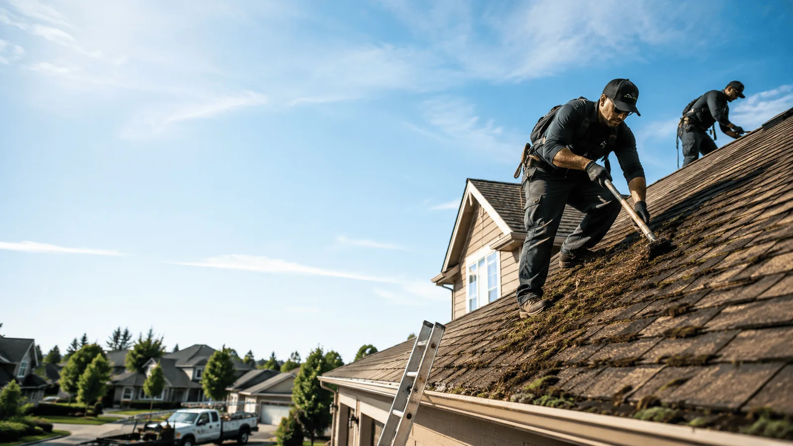Roof Moss Removal in Cloverdale, VA near me
